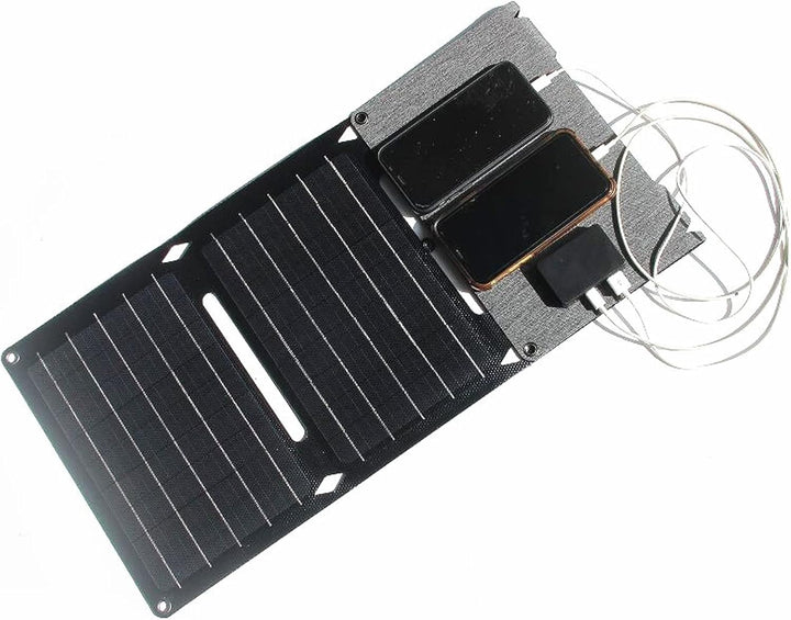 Topyond 40W Solarladegerät,Tragbares Faltbares Solarpanel,5V 18V Solar Panel,IPX6 Wasserdicht USB Sc