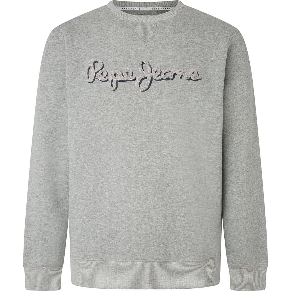 Pepe Jeans Herren Ryan Crew Sweatshirt XL Grau (Grey Marl), XL Grau (Grey Marl)