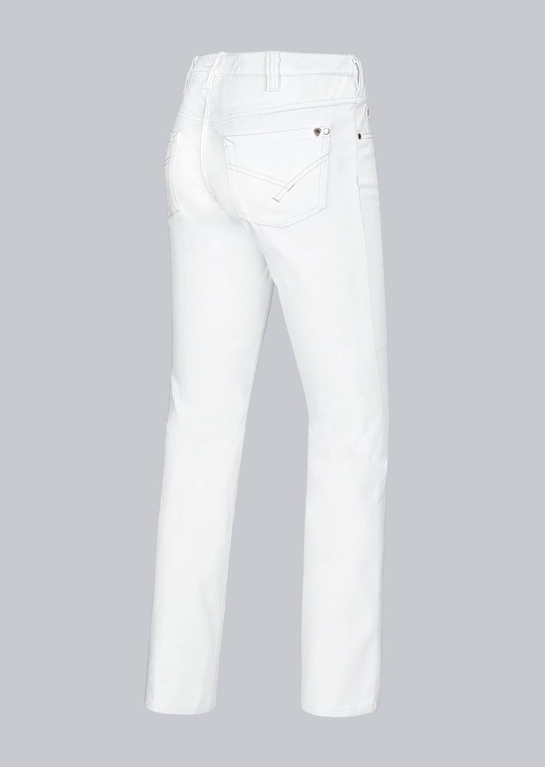 BP 1732-687-21-38/32 Jeans für Frauen, Stretch-Stoff, 300,00 g/m² Stoffmischung mit Stretch, weiss,