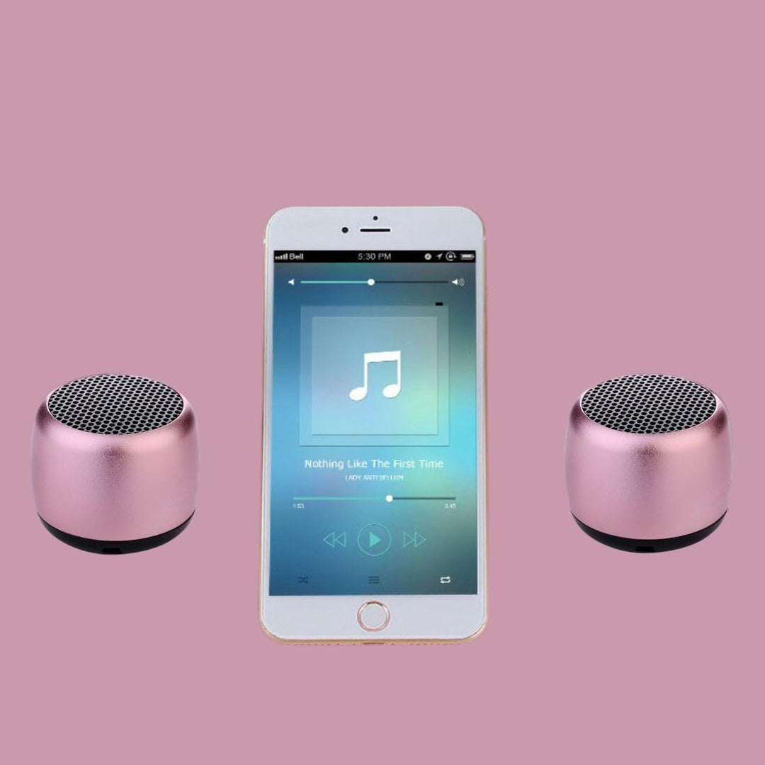 Eageroo Bluetooth super Mini Lautsprecher tragbar Speaker,Stereo Klang mit tiefem Bass Technologie,P