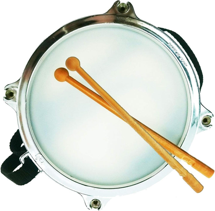 REIG 733 - Sounder Snare Drum mit Essstäbchen und Gurt, Kinder ab 18 Monaten, 19 x 19 x 8 cm