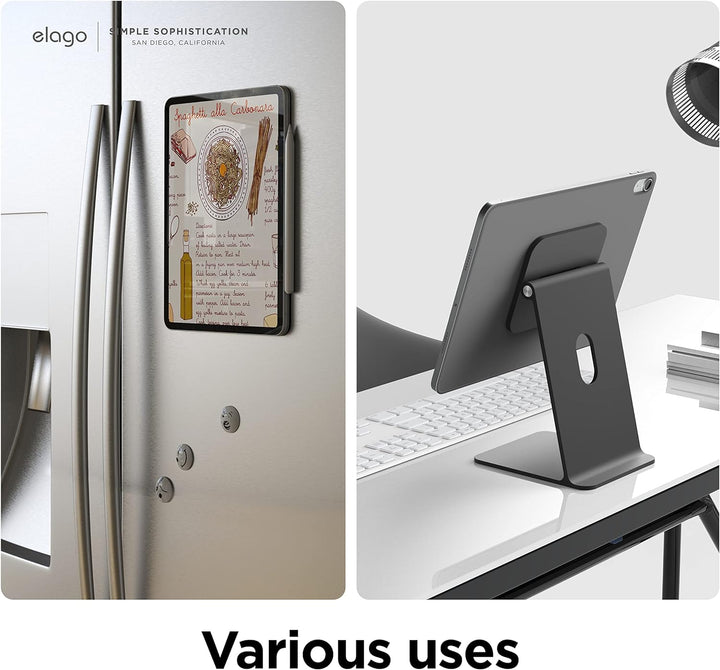 elago Magnetische Folio Hülle für iPad Air 10.9" 5., 4. Gen - Rückwand kann an Metallmaterialien bef