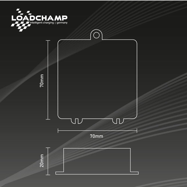 Loadchamp Batterie Ladungsausgleicher Ausgleichslader Balancer 24V 36V 48V Solar Akku Single, Single