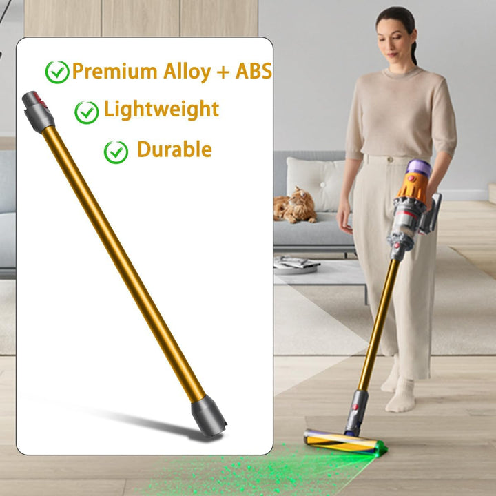 Verlängerungsrohr für Dyson V12 Detect Slim Stabstaubsauger, Ersatz Teleskoprohr Schnellspanner Verl