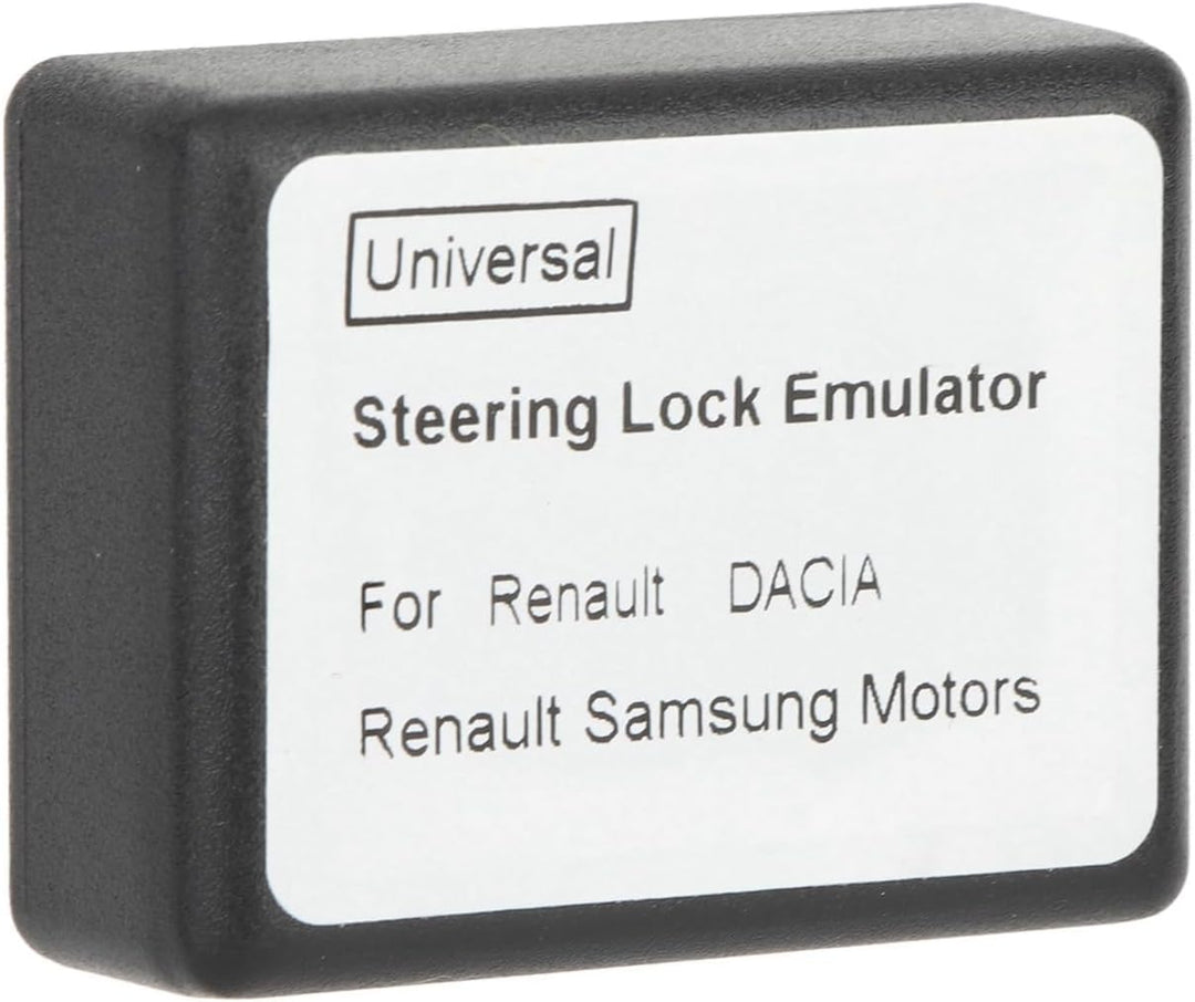 CHICIRIS 1Pc Durable ABS Steering Lock Emulator Black ESL Zubehör Ersatz für Samsung Ersatz für Mega