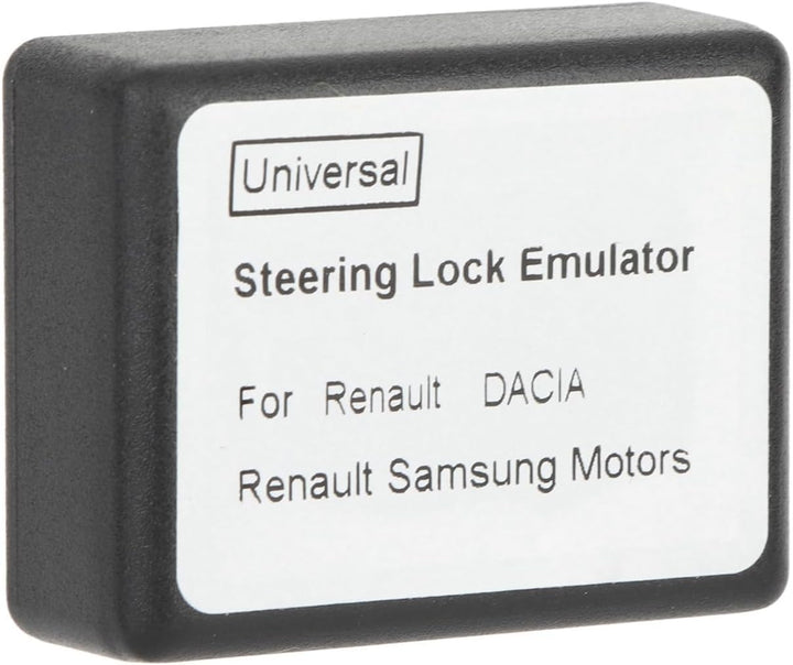 CHICIRIS 1Pc Durable ABS Steering Lock Emulator Black ESL Zubehör Ersatz für Samsung Ersatz für Mega