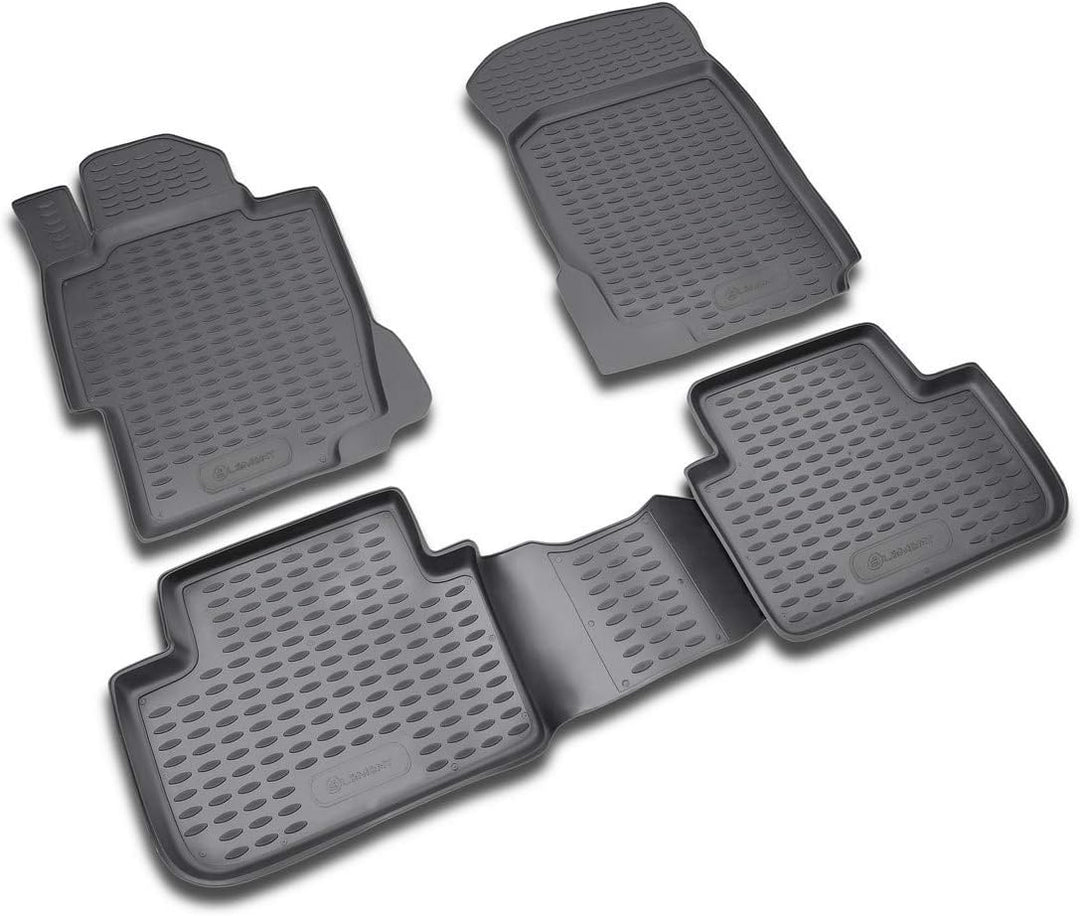 Element Gummimatten Passgenaue Fussmatten Honda Accord 06/2008-2012 4tlg