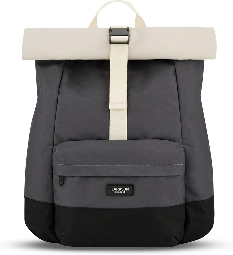 Rolltop Rucksack Damen & Herren - ALVA - Backpack für Uni, Business, Freizeit - Roll Top mit Laptop