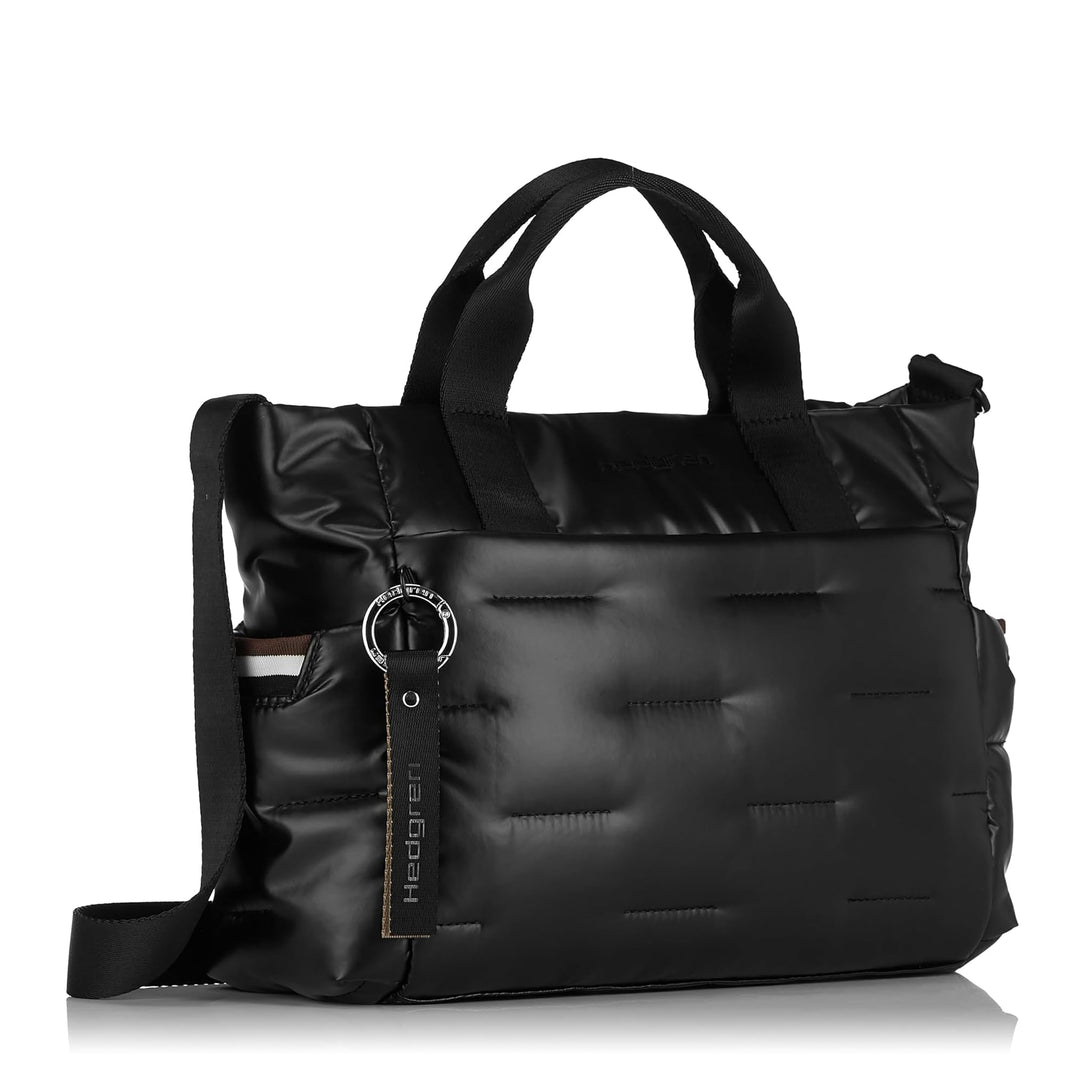 Hedgren Damen Softy Sportsack Schwarz, Schwarz