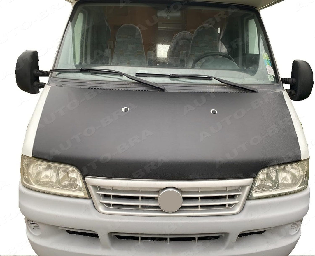 AB3-00394 CARBON OPTIK Auto BRA Vollbra für die ganze Motorhaube kompatibel mit Fiat Ducato Peugeot