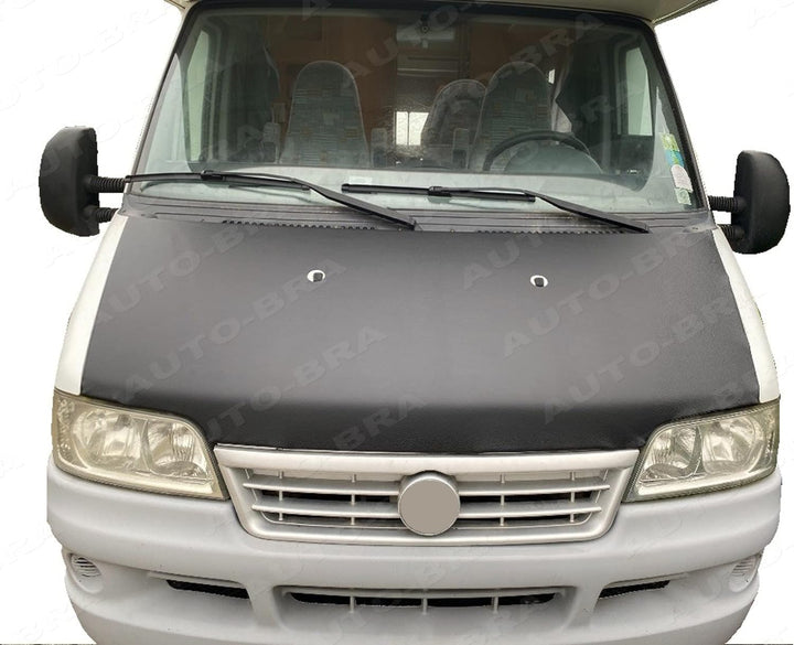 AB3-00394 CARBON OPTIK Auto BRA Vollbra für die ganze Motorhaube kompatibel mit Fiat Ducato Peugeot