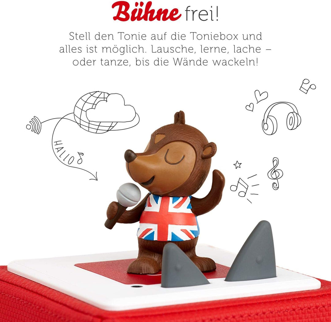 tonies Hörfiguren für Toniebox: 30 ENGLISCHE LIEBLINGSLIEDER Figur - ca 70 Min. Spieldauer - ab 3 Ja