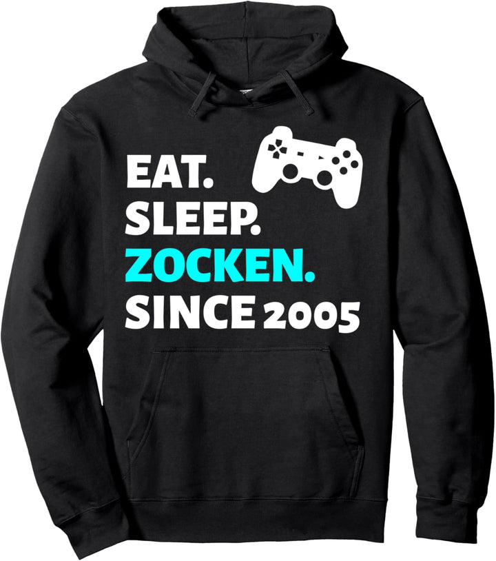 19. Geburtstag Junge Mädchen 19 Jahre 2005 Lustig Geschenk Pullover Hoodie