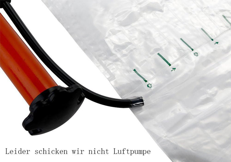 logei® Grosse luftpolsternde Verpackung gegen Stösse, Luftsäulenbeutel ideal für Versand 100 Stück,