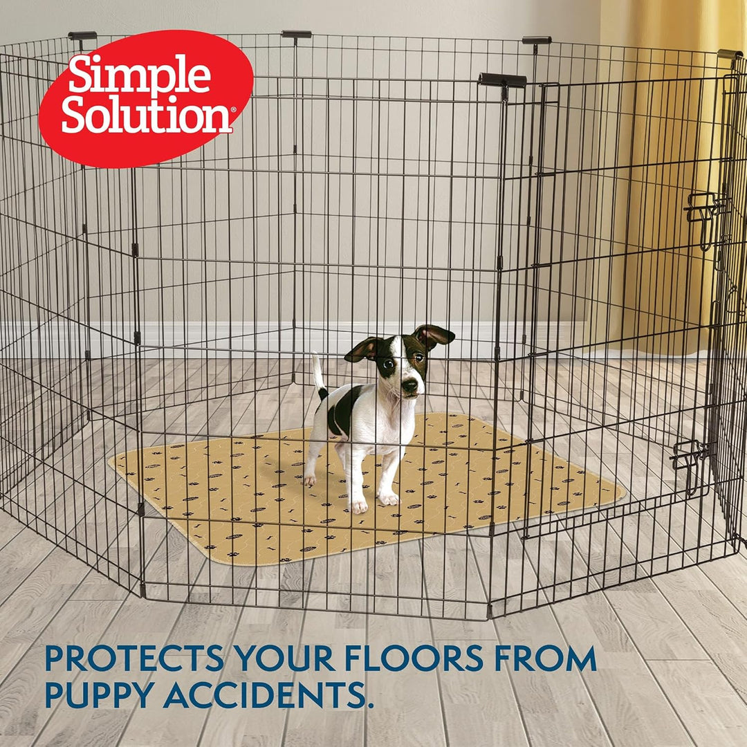 Simple Solution Waschbare Trainings- und Reise-Hundekissen, wiederverwendbare Hundekissen, saugfähig