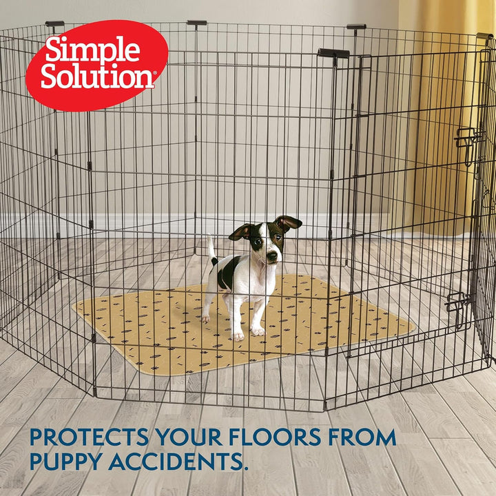 Simple Solution Waschbare Trainings- und Reise-Hundekissen, wiederverwendbare Hundekissen, saugfähig