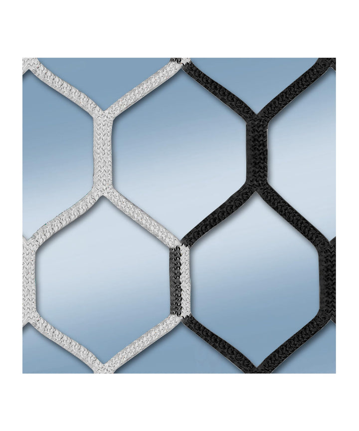 Cawila Tornetze Tornetz Hexa 5,00x2,00m | Tiefe 0,8x1,5m weissschwarz Einheitsgrösse, weissschwarz E