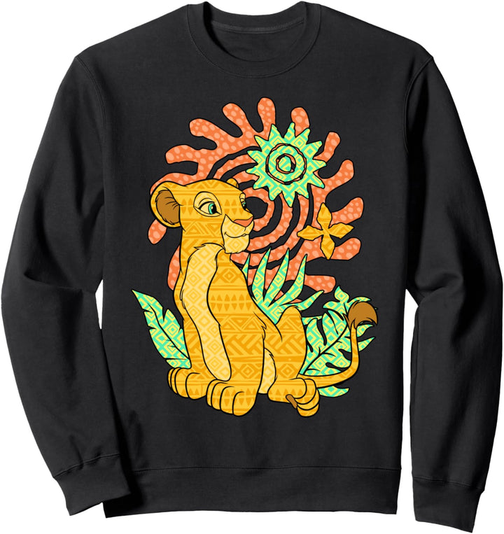 Disney The Lion King Nala Geometric Pattern Portrait Sweatshirt