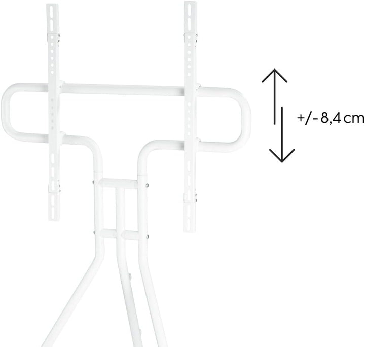 Hama TV Ständer im Staffelei Design (stabiler Fernsehständer für 37-75 Zoll, höhenverstellbarer TV S