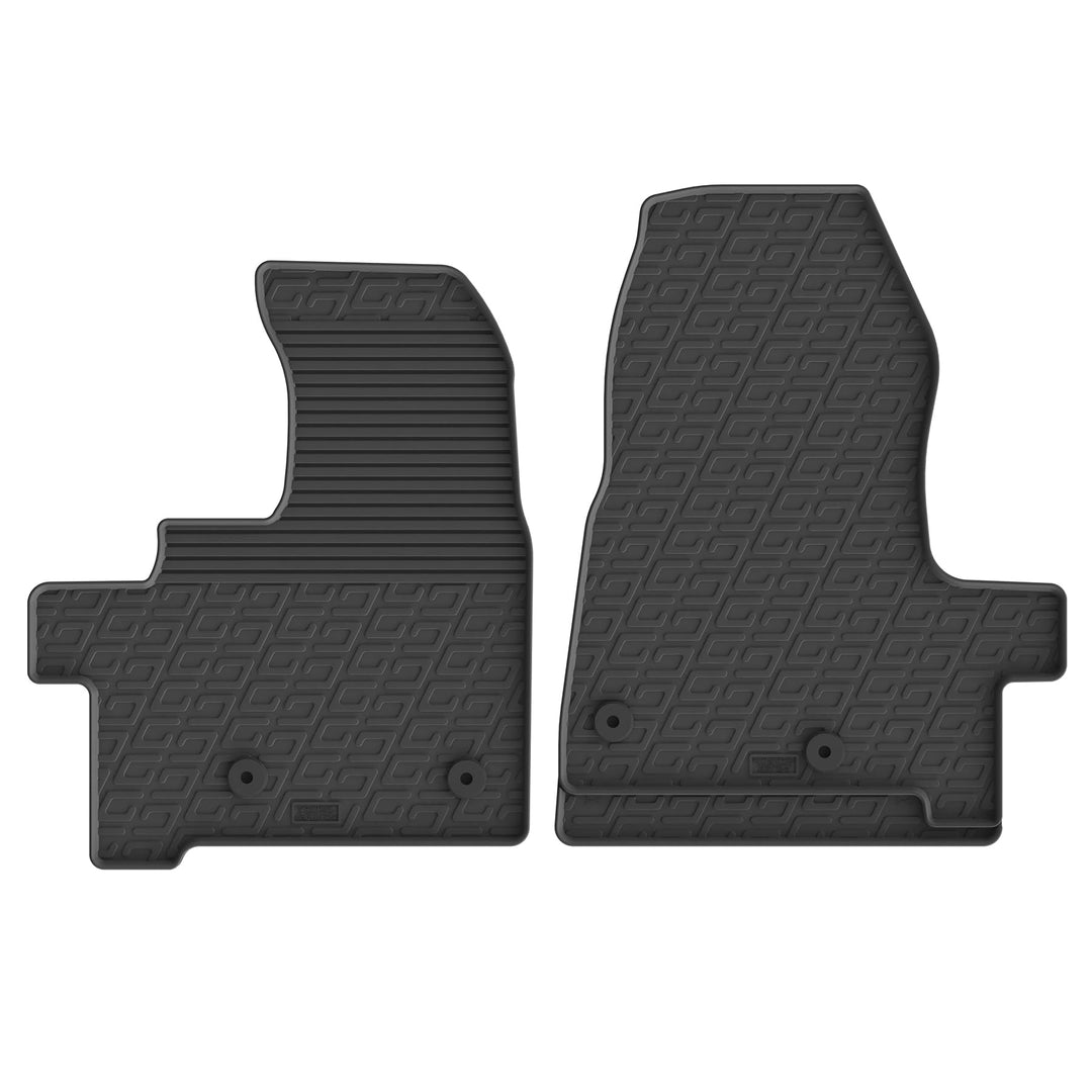 Gledring Satz Gummimatten kompatibel mit Ford Transit Custom Furgon/Kombi Furgon/Kombi 2018- (Automa