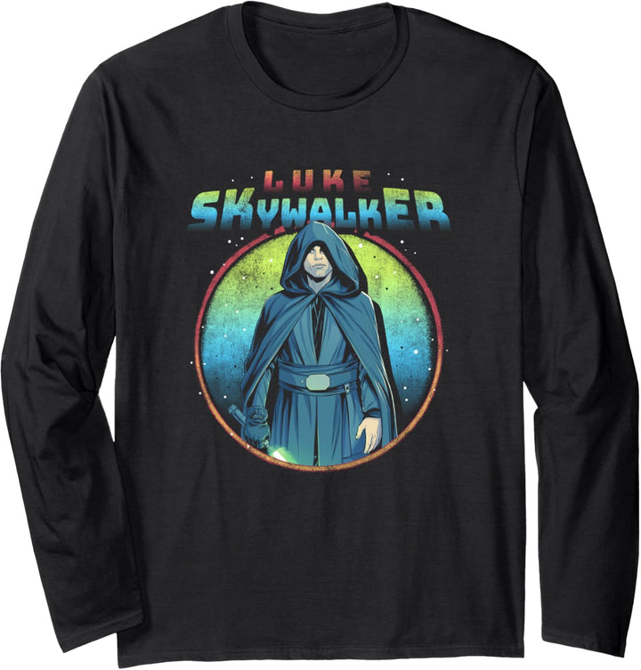 Star Wars: The Mandalorian Luke Skywalker Neon Circle Langarmshirt