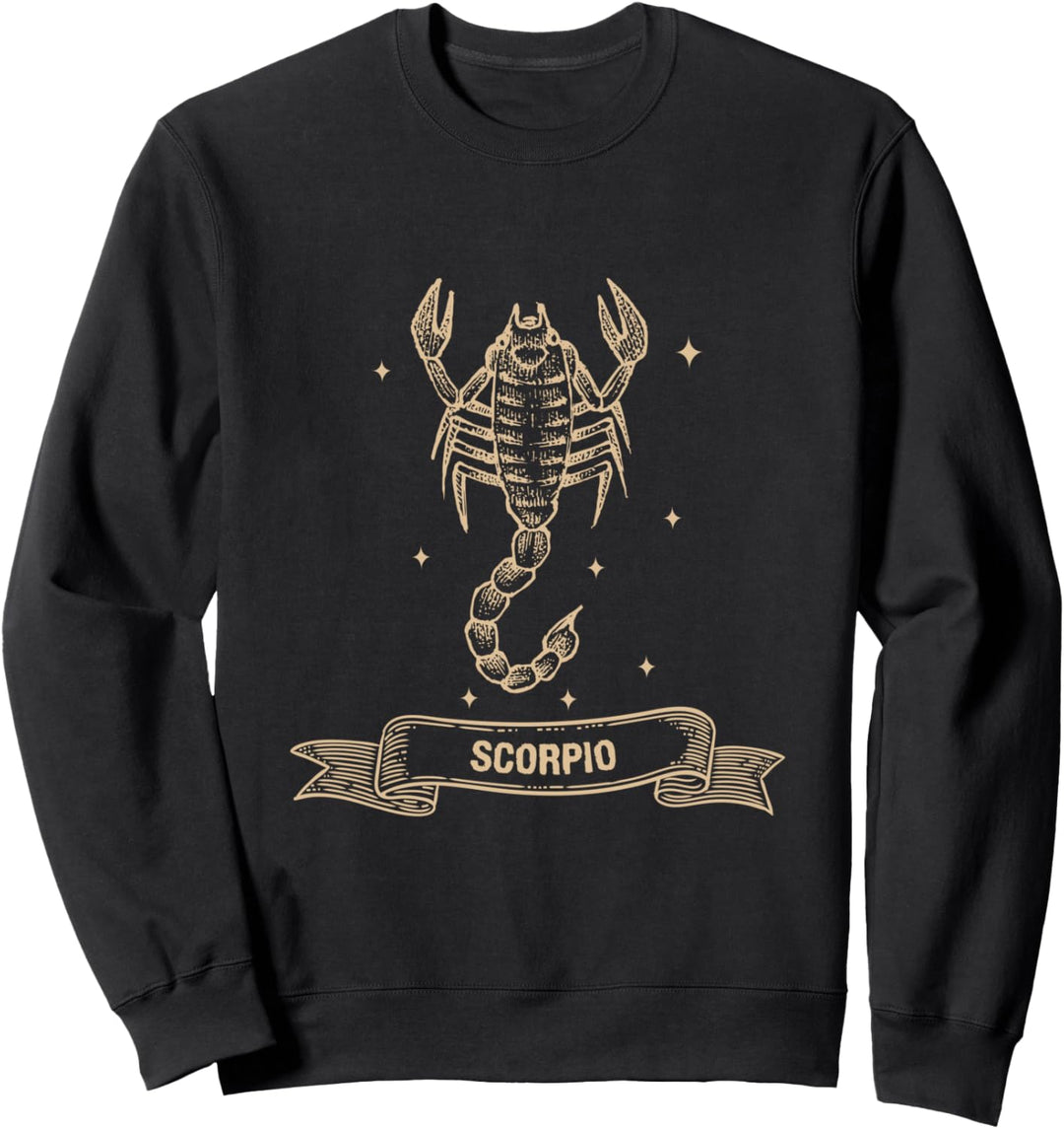 Skorpion Sternzeichen-Geschenk Männer Frauen Kinder Sweatshirt