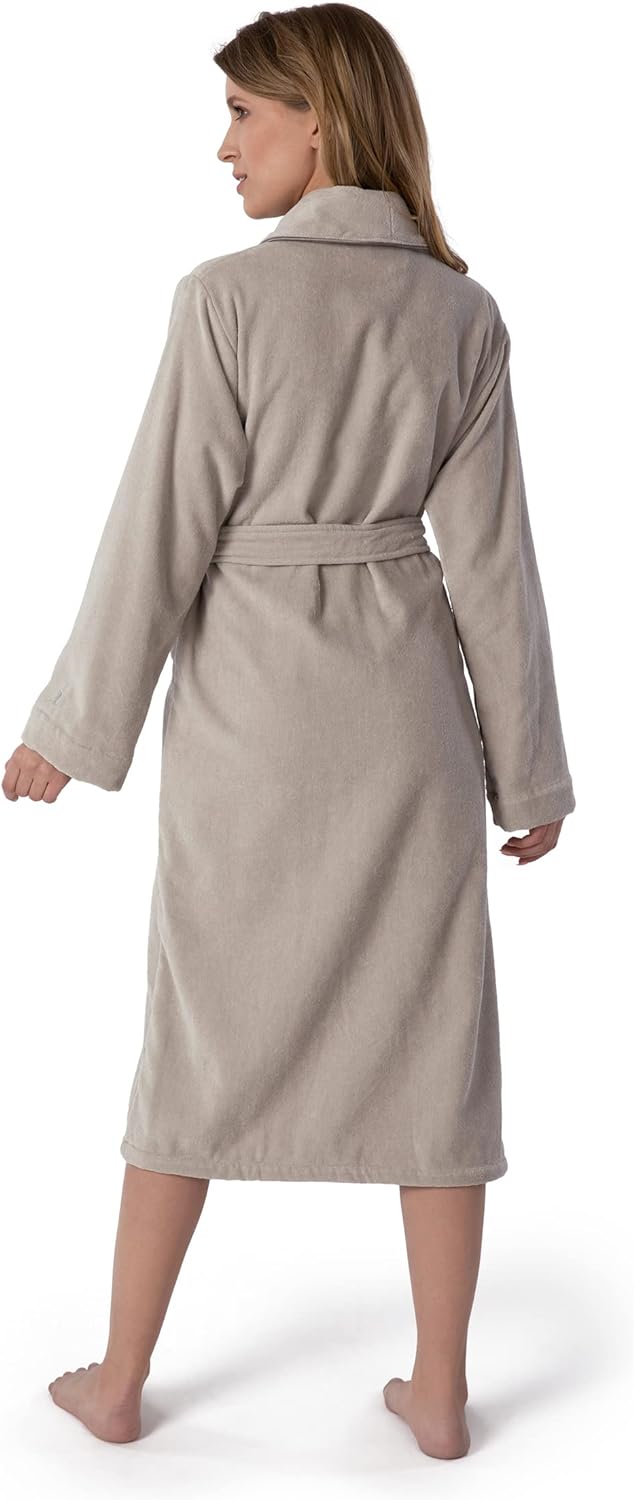 möve Homewear Bademantel, Baumwolle, Silver Grey, 3440