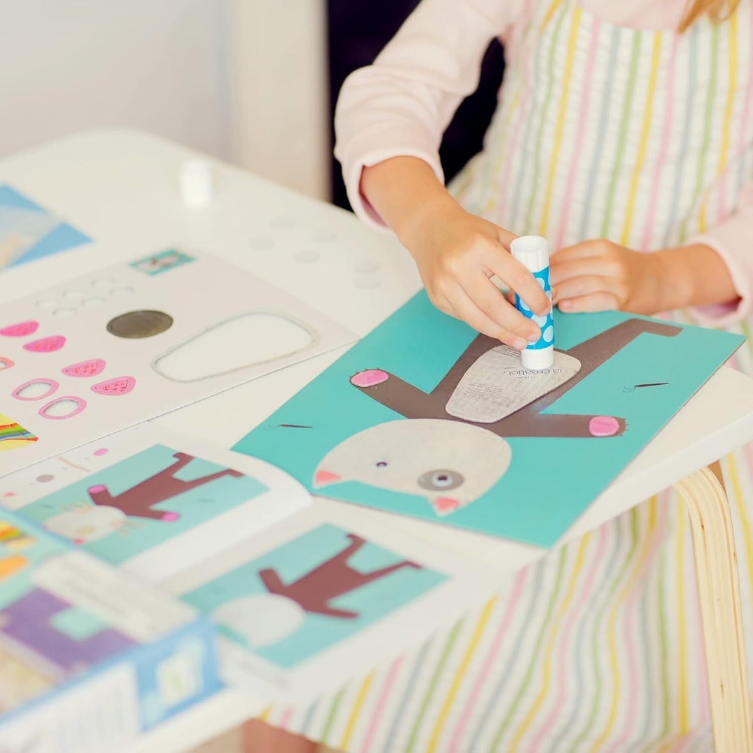 Djeco – Collage für Kinder, Mehrfarbig (DJ08664), Bunt