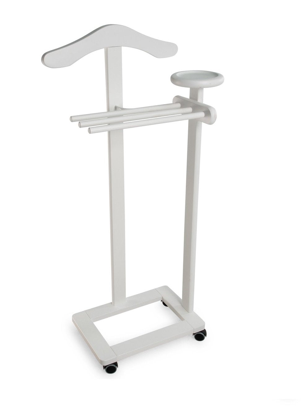 Arredamenti Italia ARREDAMENTIITALIA AR_IT 18 ANTIMO Stummer Diener Buche massiv/Holz Weiss 130 x 37