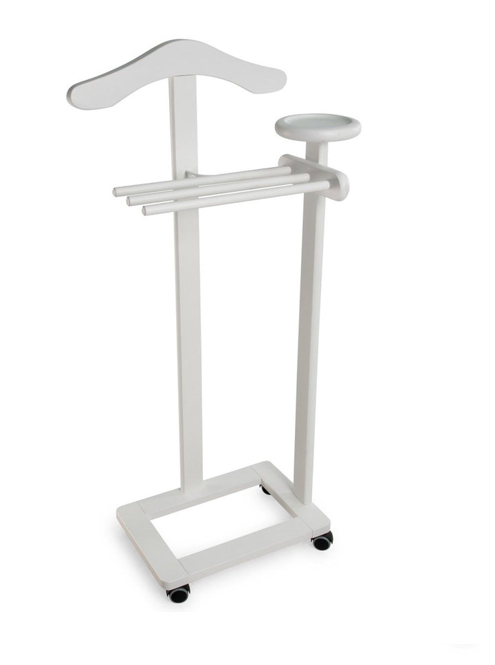 Arredamenti Italia ARREDAMENTIITALIA AR_IT 18 ANTIMO Stummer Diener Buche massiv/Holz Weiss 130 x 37