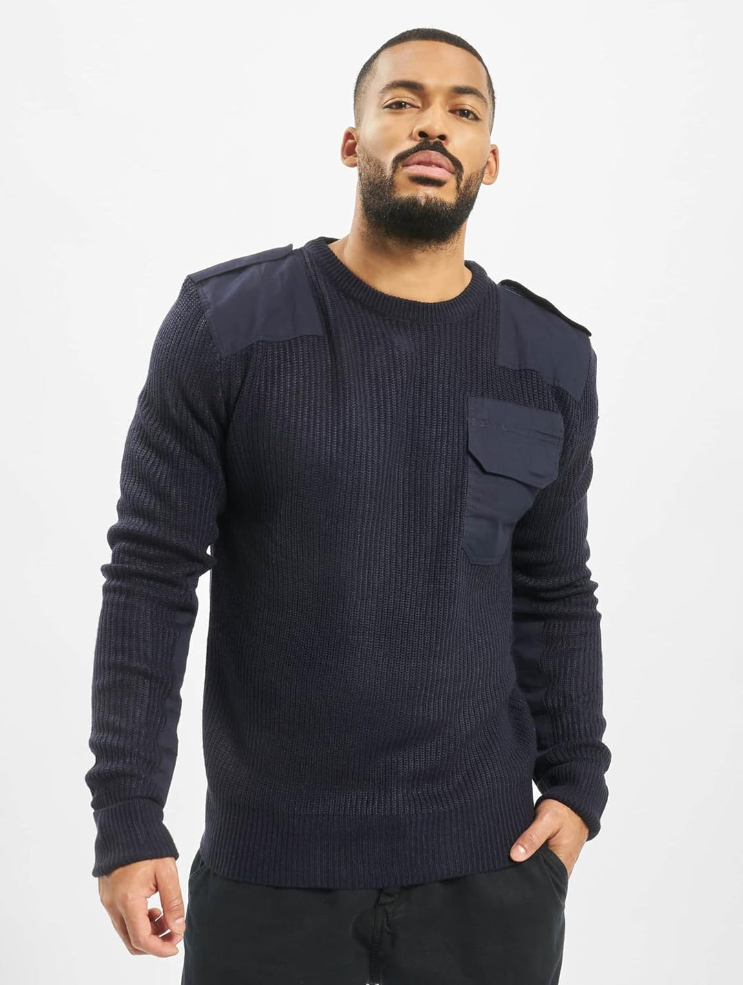 Brandit BW-Pullover, S Navy