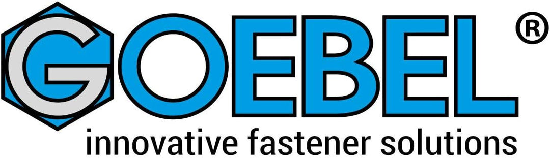 GOEBEL® - 500 x Flachkopf Nieten mit gerilltem Nietdorn Edelstahl A4 (V4A) / Edelstahl A4 (V4A) (Ø x