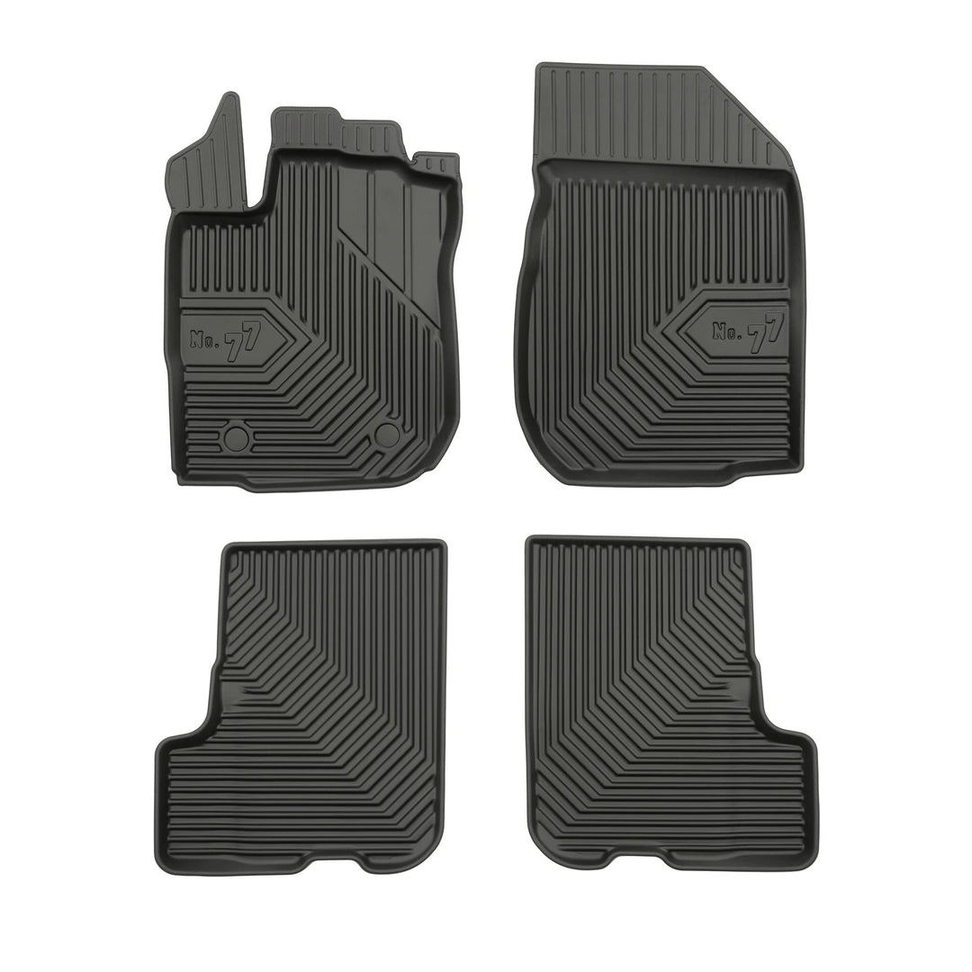 FROGUM No.77 Gummimatten Ganzjahresset von Auto Fussmatten Autofussmatten für Dacia Sandero II 2012-