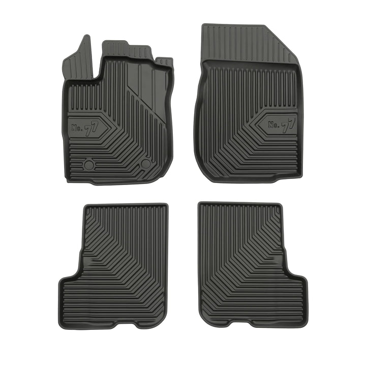 FROGUM No.77 Gummimatten Ganzjahresset von Auto Fussmatten Autofussmatten für Dacia Sandero II 2012-