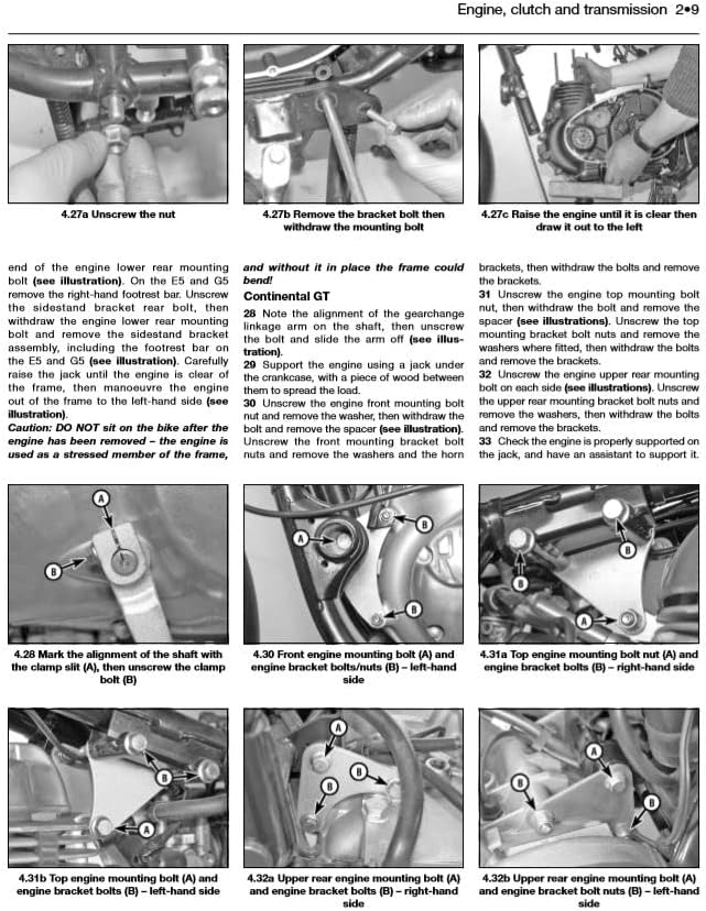 Royal Enfield 500 Bullet / Classic & 535 Continental GT Haynes Service & Repair Manual: '09 to '18:
