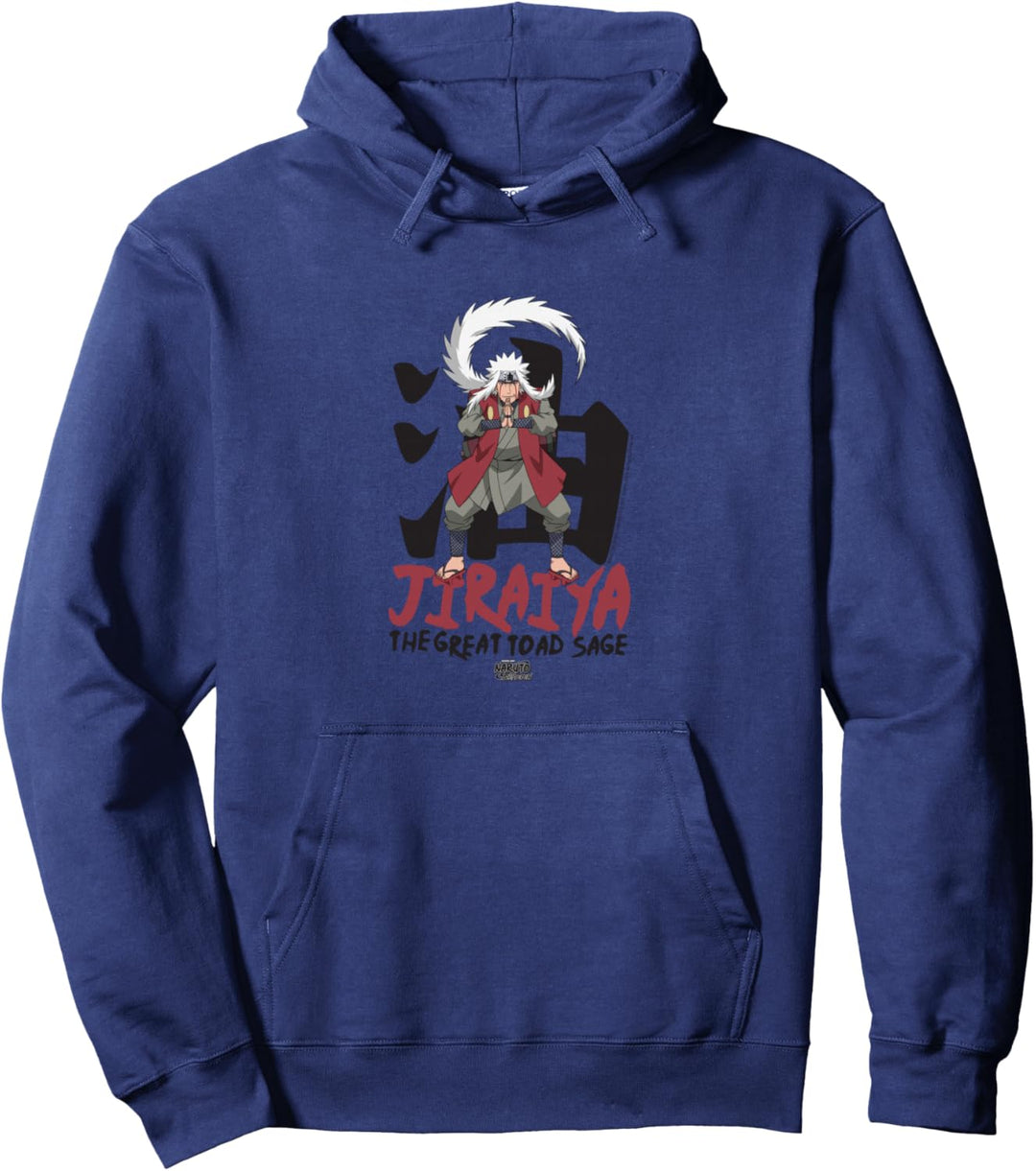 Naruto Shippuden Jiraiya Grosse Kröte Salbei Pullover Hoodie
