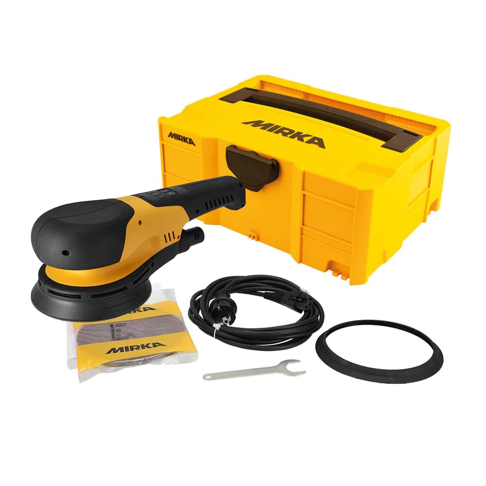 Mirka DEROS RS 600 Ø 150 mm im Koffer - leistungsstarker Rotationsschleifer für Holz und Beton - 750