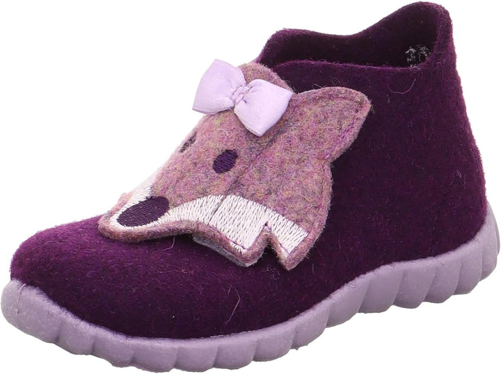Superfit Mädchen Happy Hausschuhe 23 EU Lila 8510, 23 EU Lila 8510