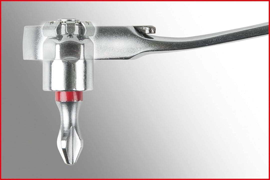 KS Tools 503.4666 GEARplus Ratschenringmaulschlüssel-Satz, umschaltbar,16-tlg Single, Single