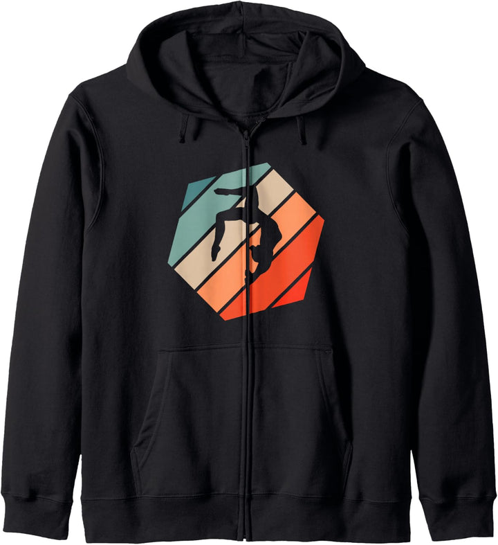 Pole Dance Retro Style Vintage Kapuzenjacke