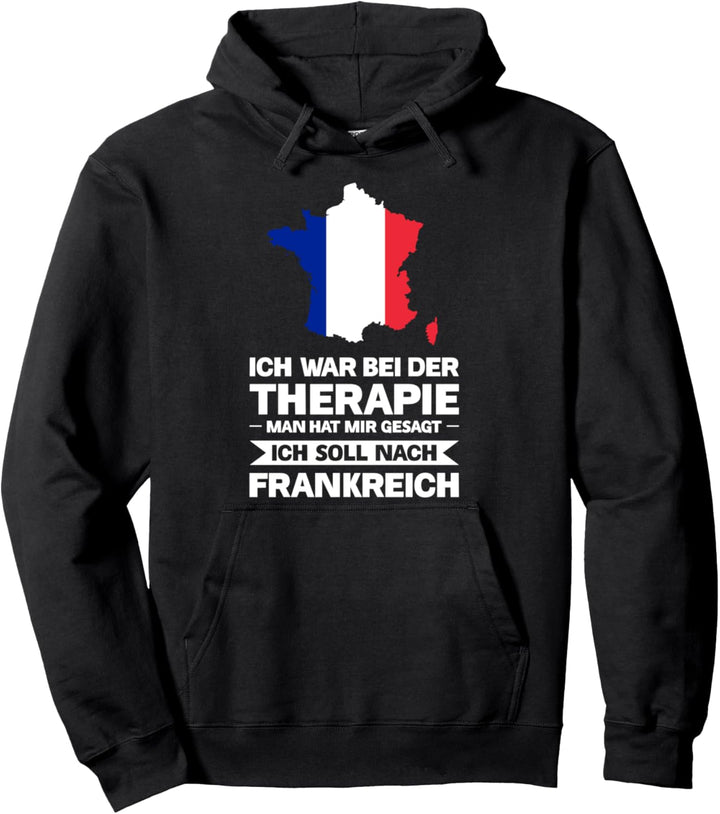 Frankreich Urlaub Französisch Pullover Hoodie