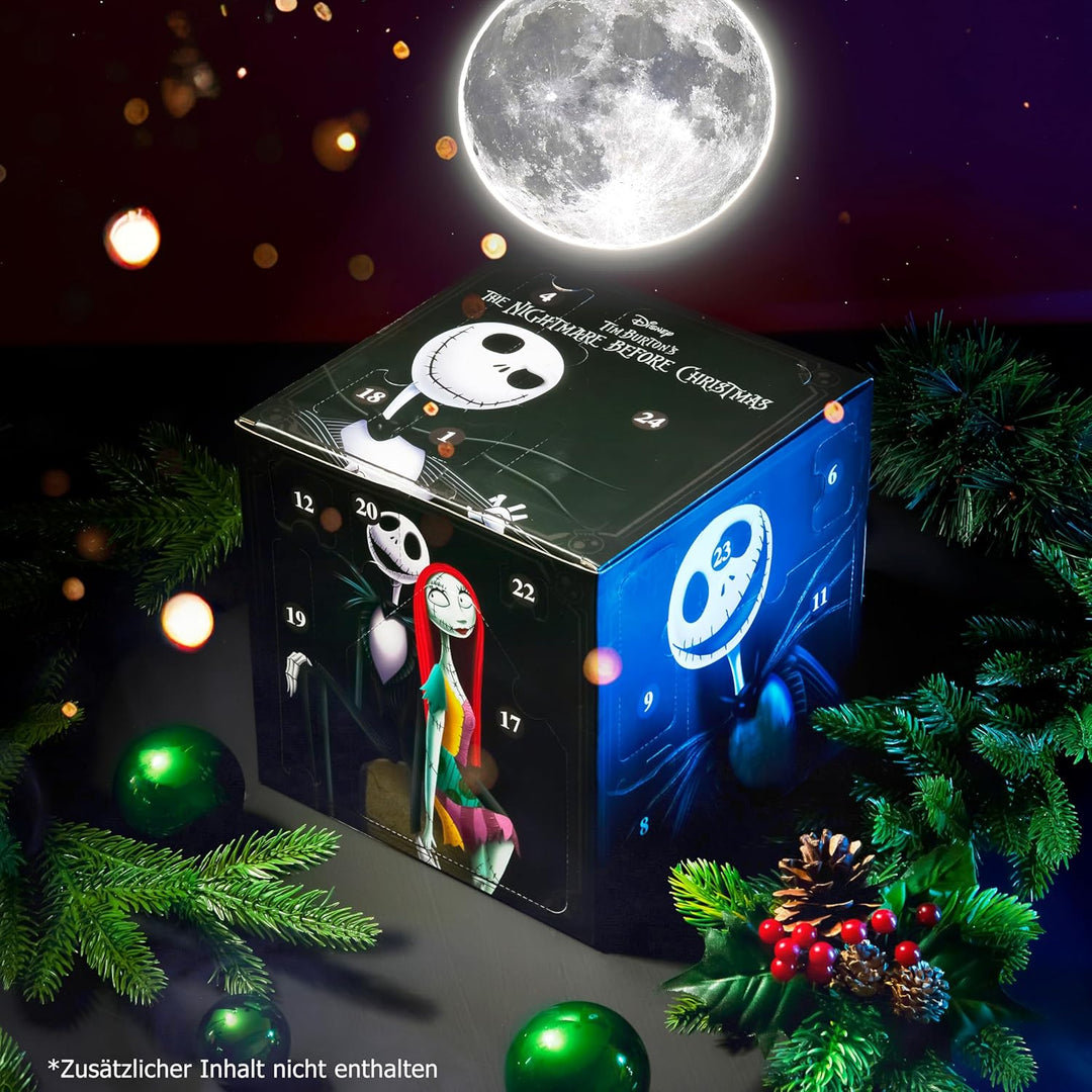 Disney The Nightmare Before Christmas Adventskalender 2025 Frauen Teenager Weihnachtskalender Countd