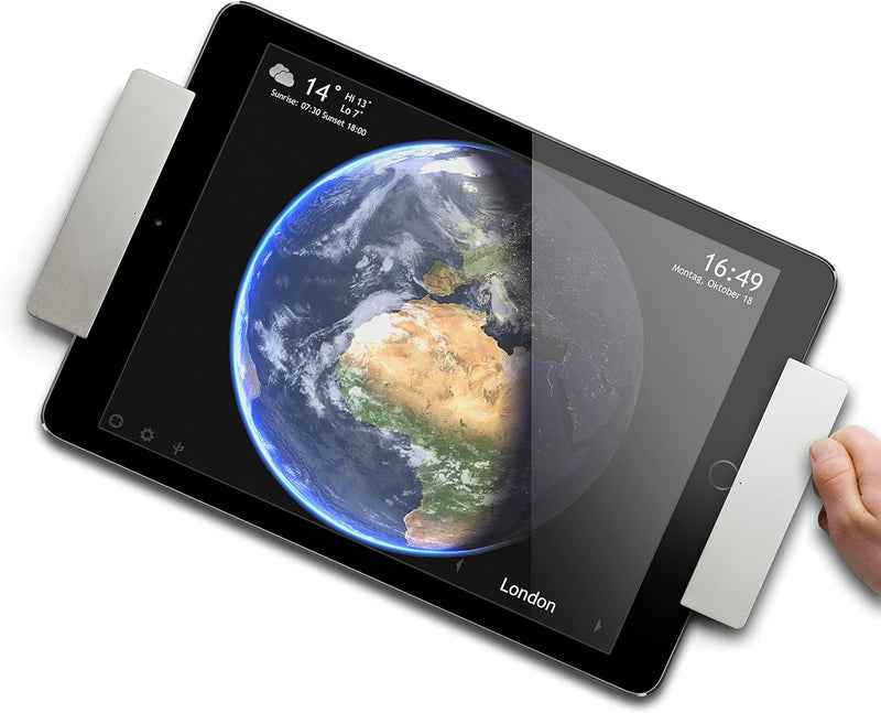 smart things sDock Pro s22 b schwarz 2. Generation Wandhalter/Ladestation und Fotorahmen für Apple P