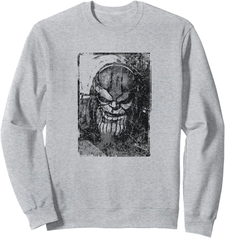 Marvel Avengers Thanos Panel Sketch Sweatshirt