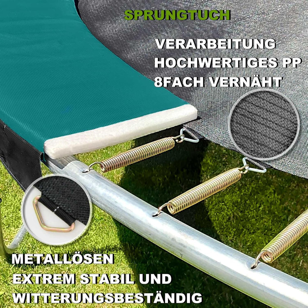Trampolin Sprungtuch Ø 183 185 198 200 213 215 244 250 251 275 277 300 305 335 337 366 370 380 384 3
