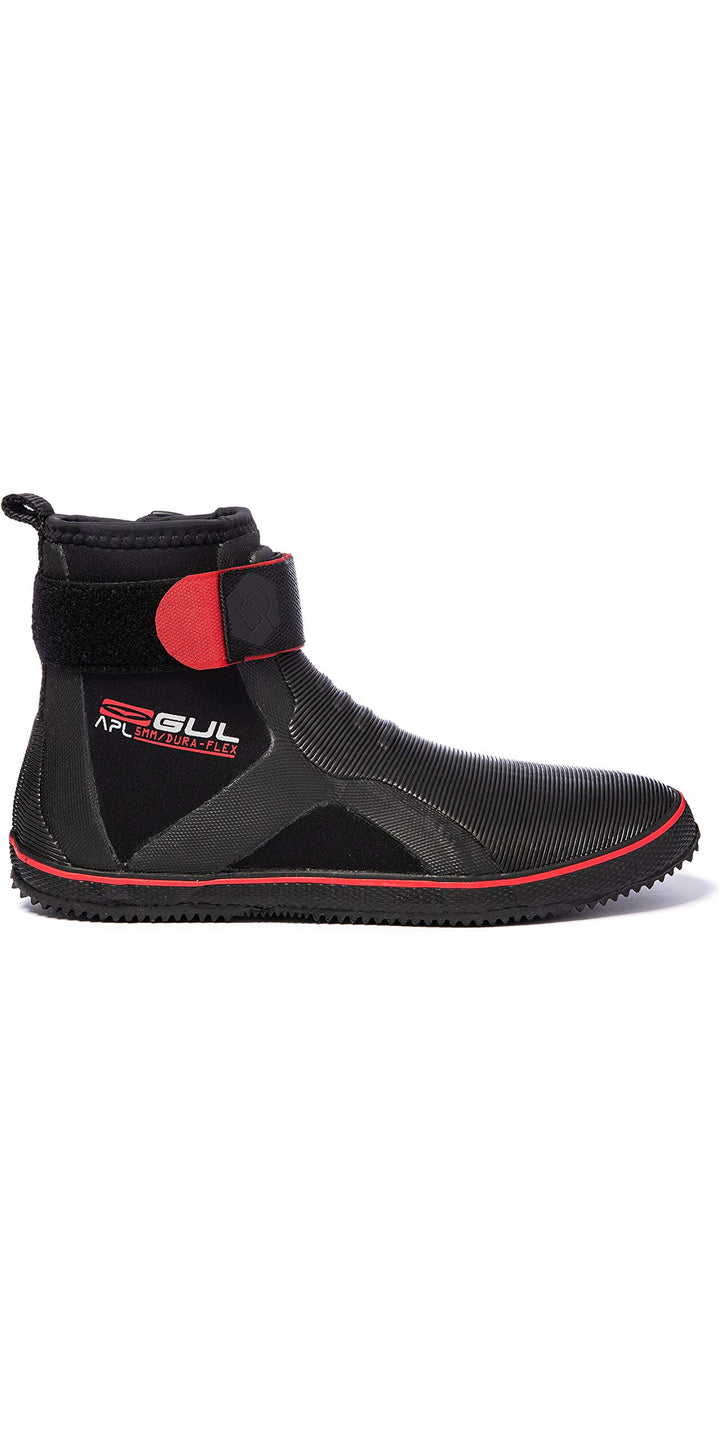 GUL Allzweck-5mm-Neoprenanzug-Stiefel aus Wildleder-Stiefel Boot Black RED - EIN Perfekter Allrounde