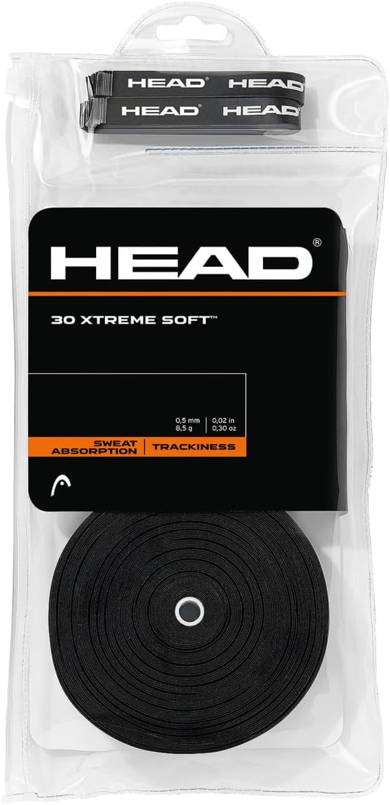 HEAD 30 Xtremesoft Griffband Einheitsgrösse Schwarz, Einheitsgrösse Schwarz