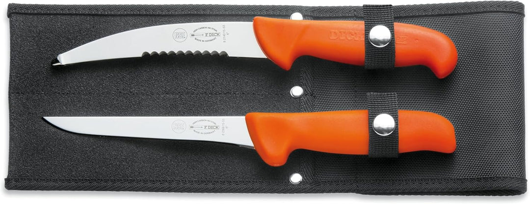 F. DICK Messerscheide Antislip I Messerköcher für 2x Messer bis 21 cm, für Kochmesser, Fleischermess