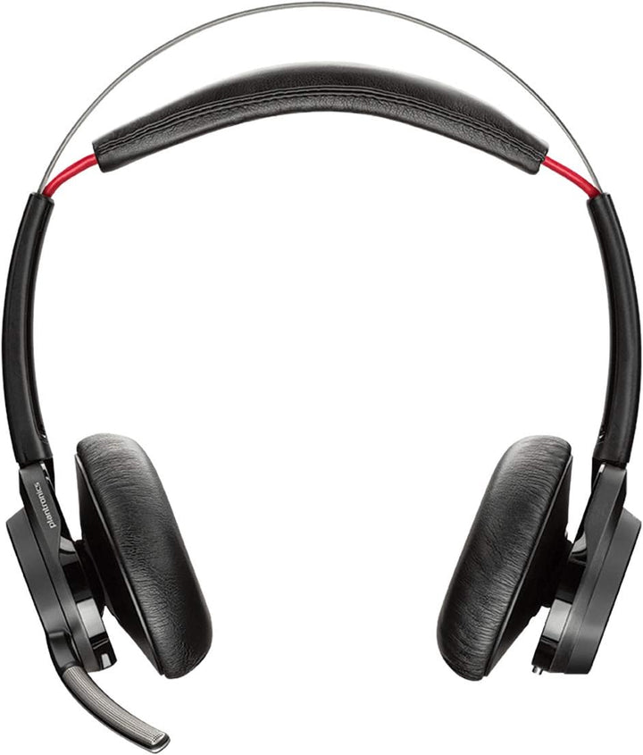 Plantronics - Voyager Focus UC (Poly) - Bluetooth Dual-Ear (Stereo) Headset mit Boom Mic -USB-A Acti