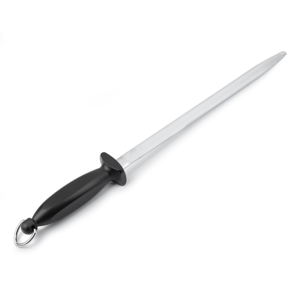 Arcos Serie Wetzstahl - Wetzstahl Kunststoffgriff - Körper Kohlenstoffstahl Chrom beschichtet 300 mm